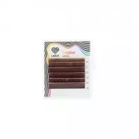 Ресницы двухцветные Latte Lovely MINI - 6 линий - MIX