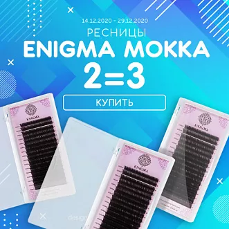 Три палетки Enigma Мокка по цене двух!