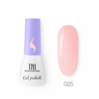 Гель-лак TNL 8 Чувств Mini №025 - пастельно-розовый (3,5 мл.)