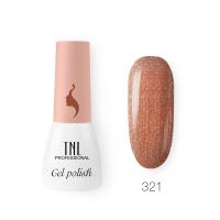 Гель-лак TNL 8 Чувств Mini №321 - сияющая карамель (3,5 мл.)